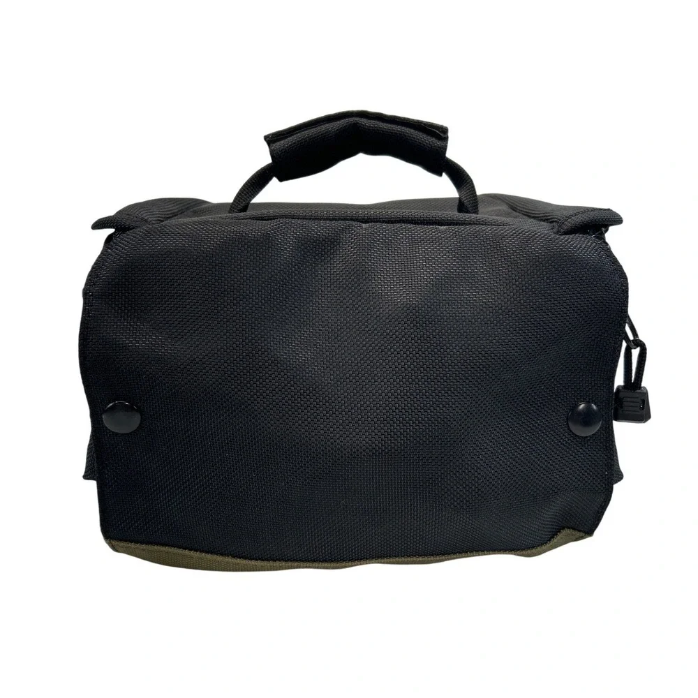 Canon Camera Bag Black Olive Green Padded Waist Belt Case‎ Small Photography